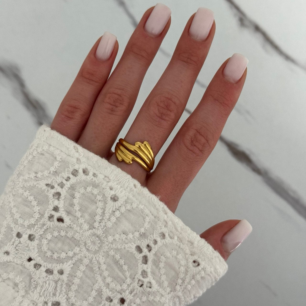 Gold Ring Vintage Style