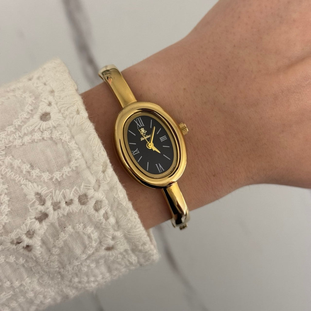 Catalina Gold/Black Mini Watch