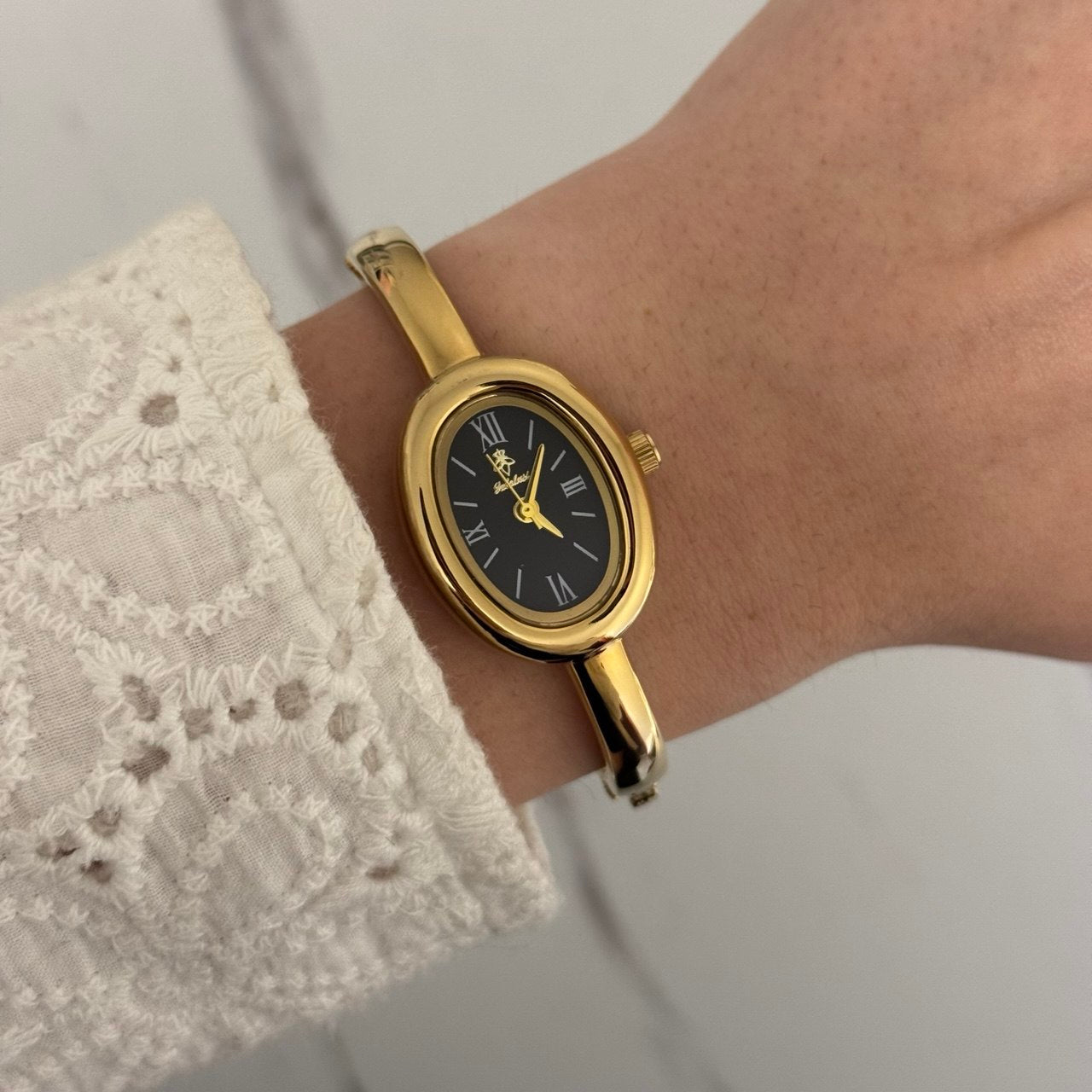 Catalina Gold/Black Mini Watch