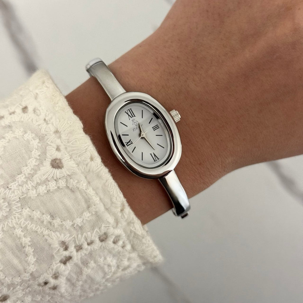 Catalina Silver/White Mini Watch