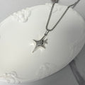 Silver Star Chain Necklace