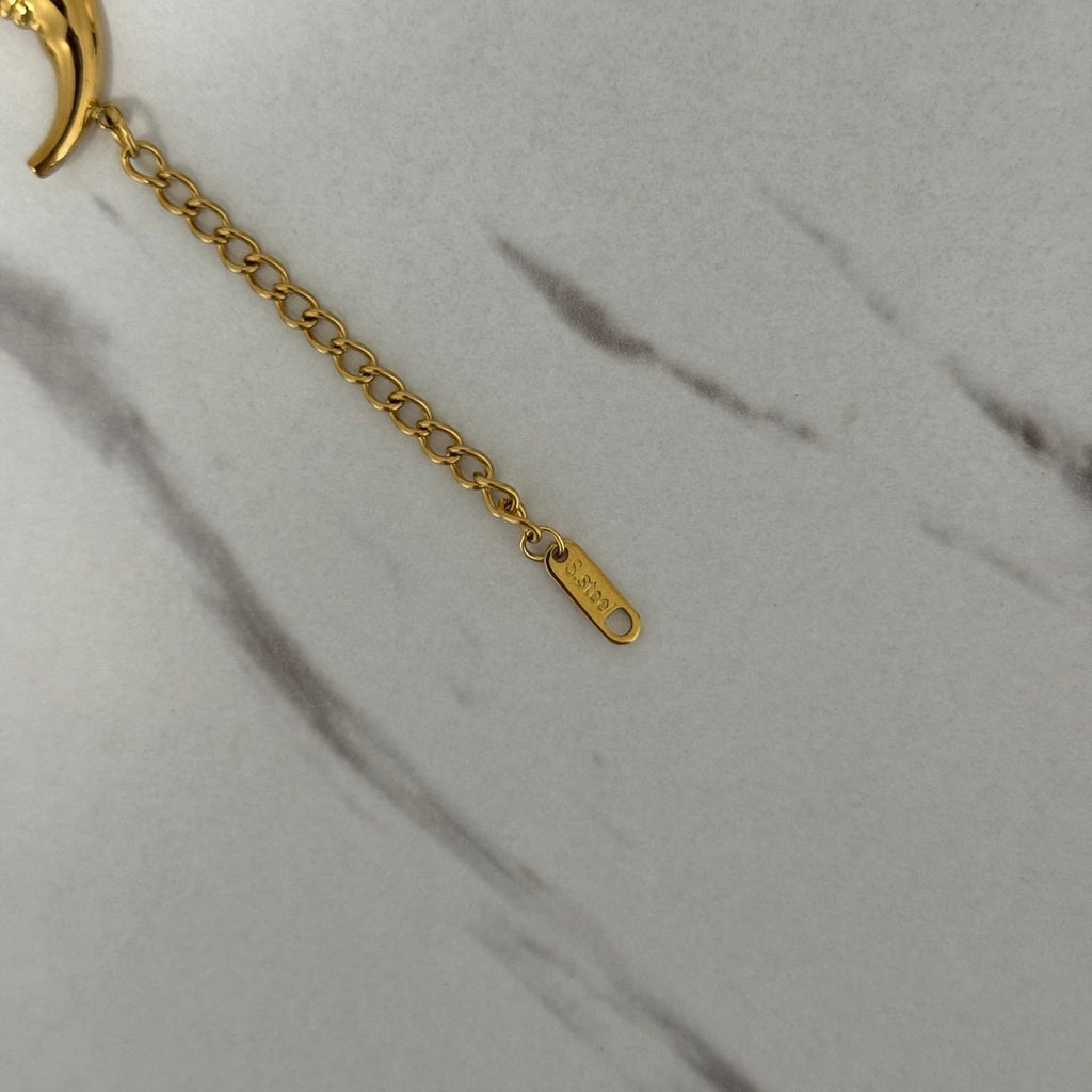 Gold Moon/Sun Bracelet