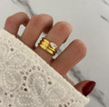Vintage Vibe Zircon Stone Ring