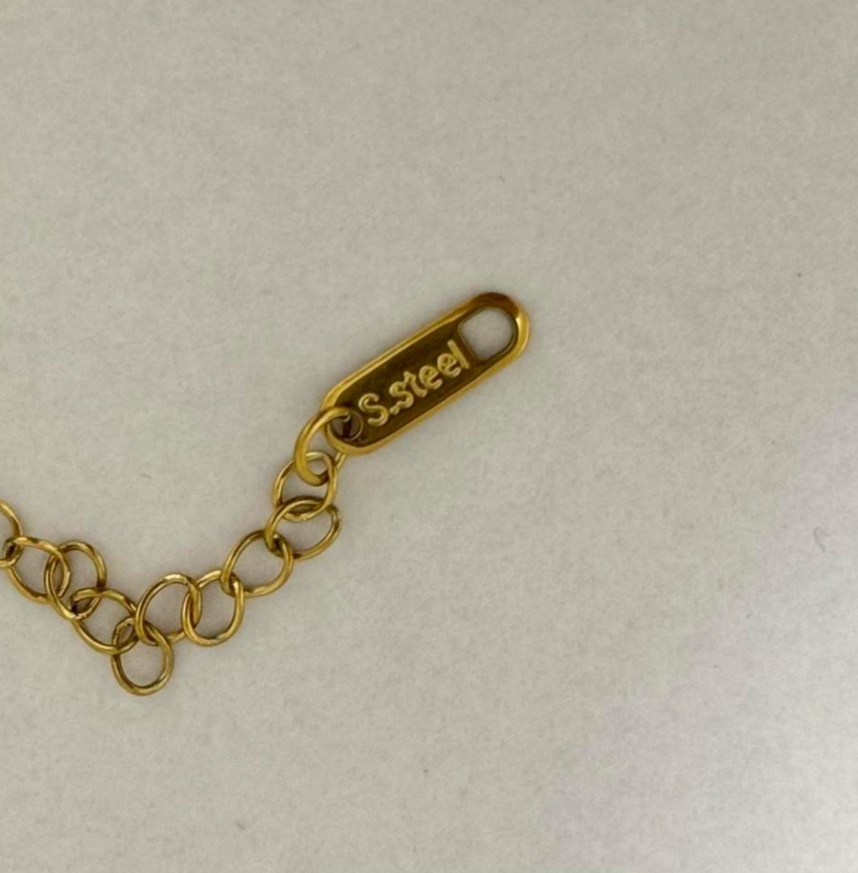 Vintage Gold Floral Necklace