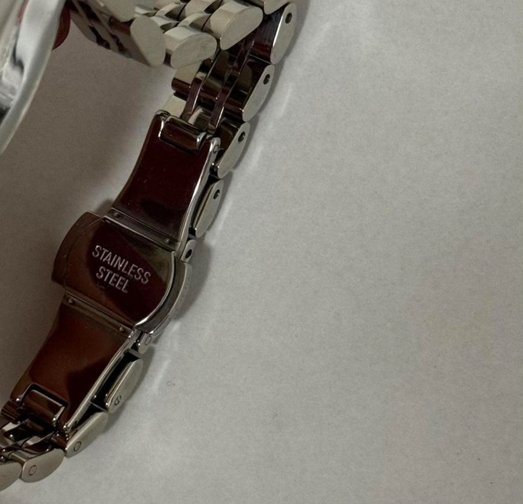 Vintage Inspired Silver Mini Watch