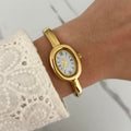 Catalina Gold/White Mini Watch