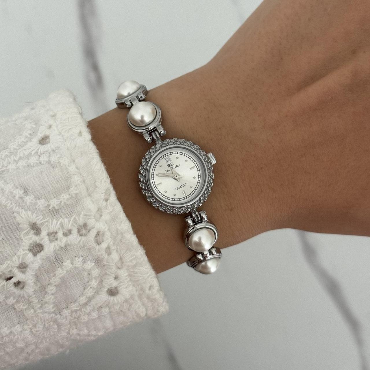 Pearl Silver/White Watch