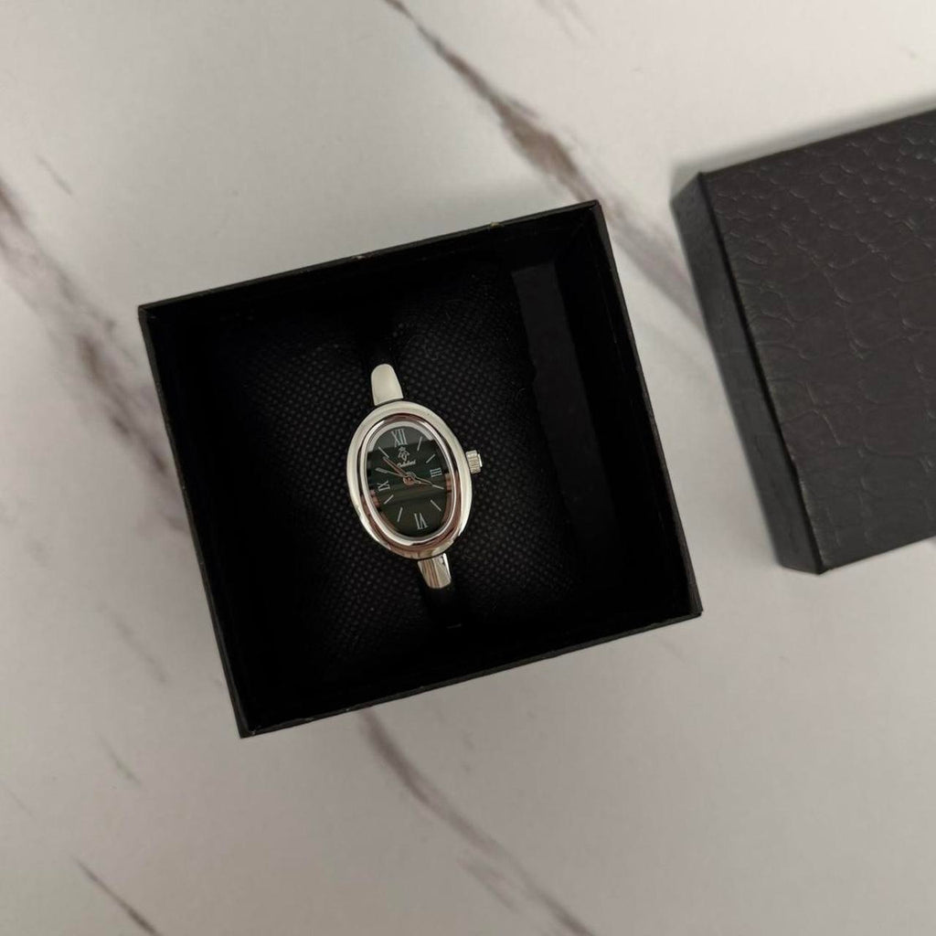 Silver Dark Green watch Catalina