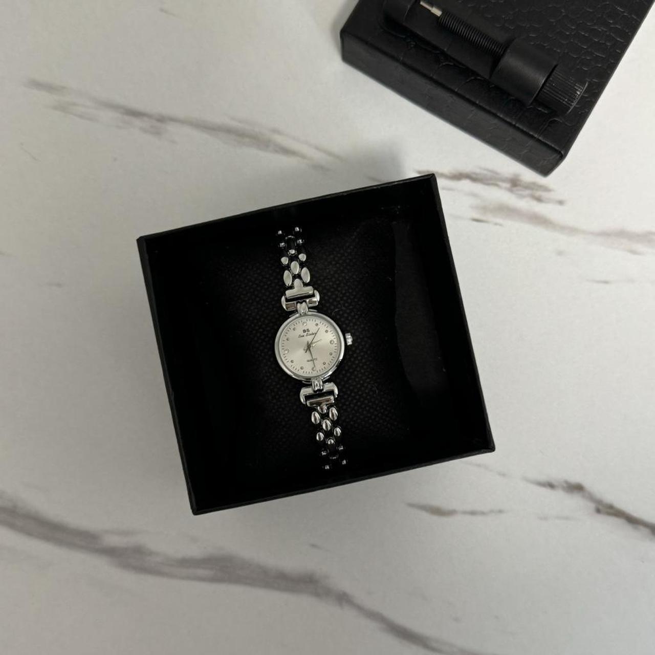 Vintage Inspired Mini Silver Watch
