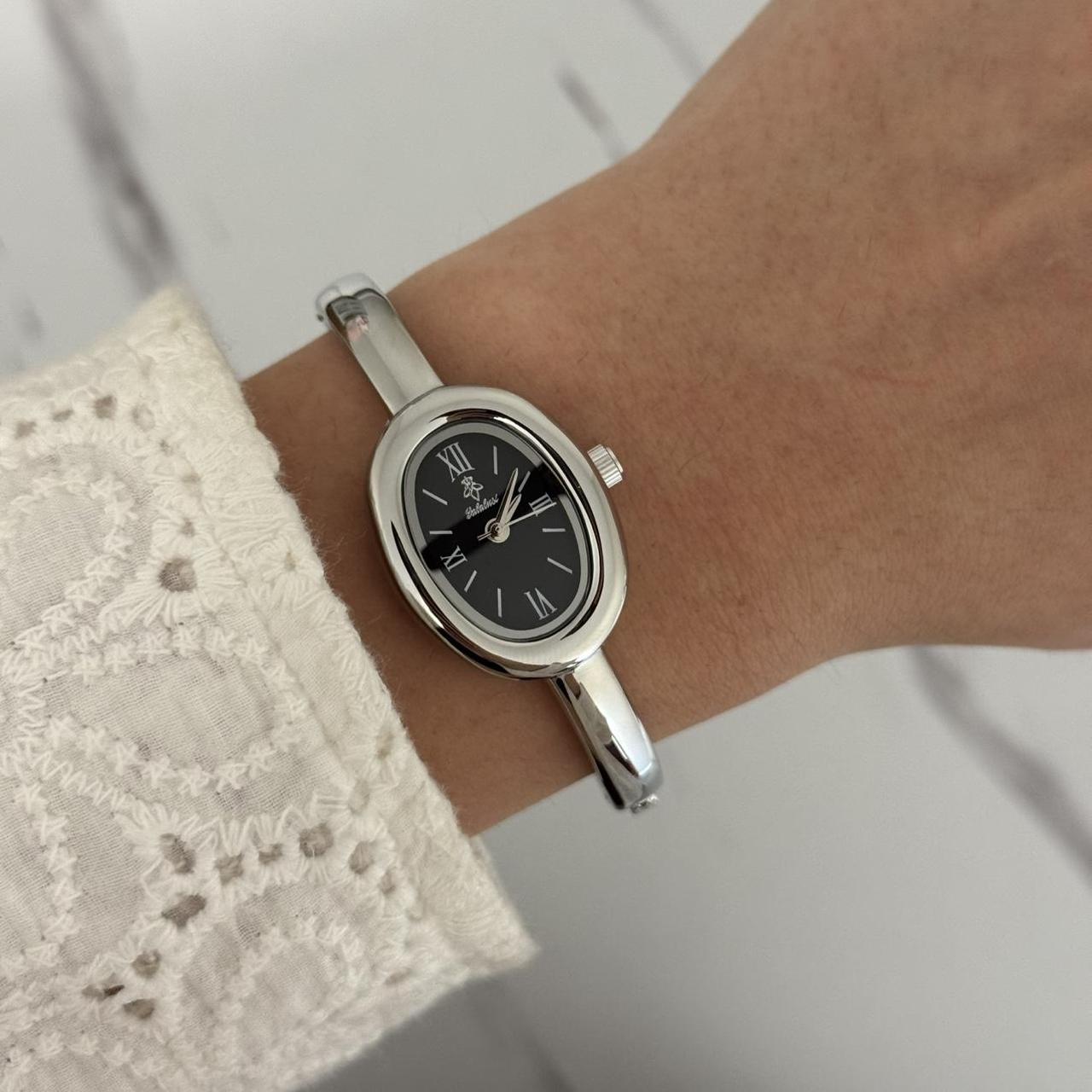 Catalina Silver/Black Mini Watch