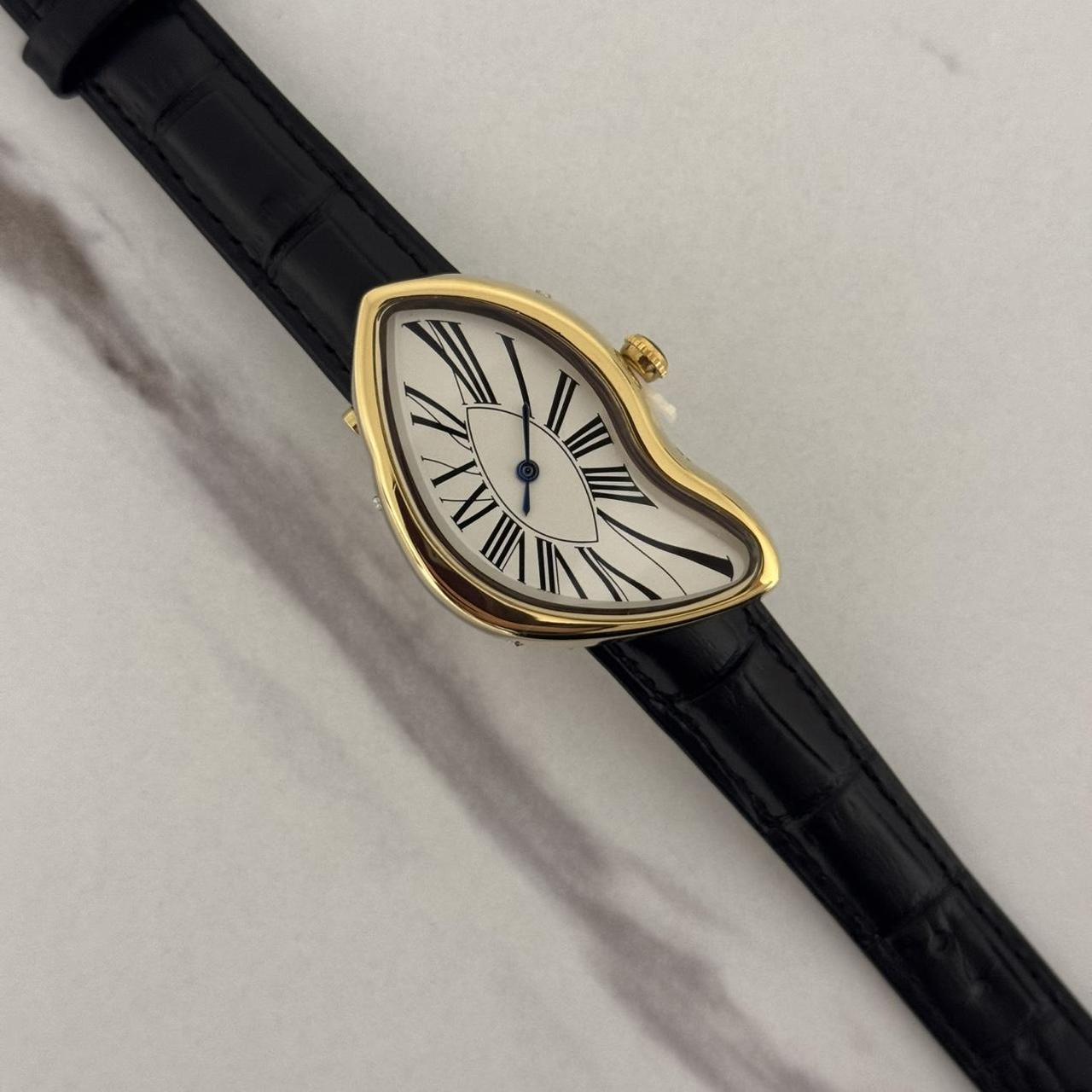 Salvador Dali Gold/White Watch
