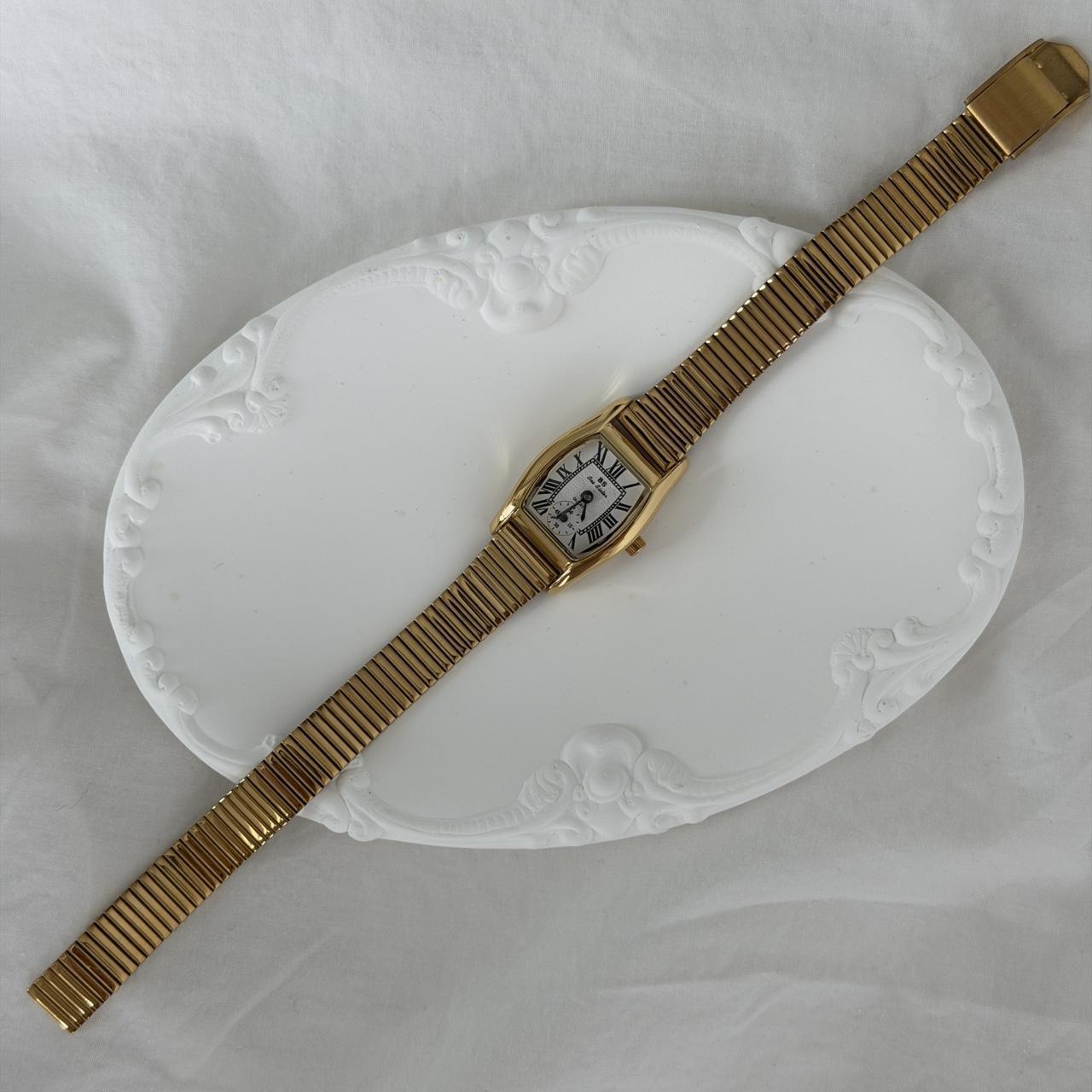 Gold Asymmetrical Watch