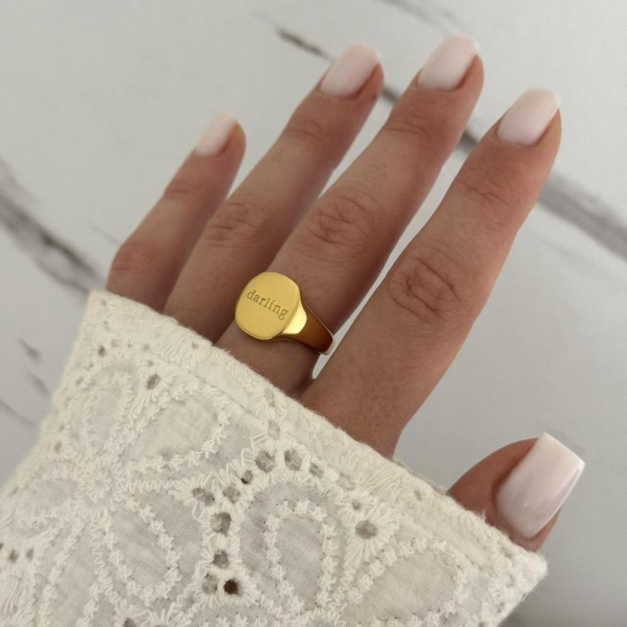 Gold Ring “Darling“