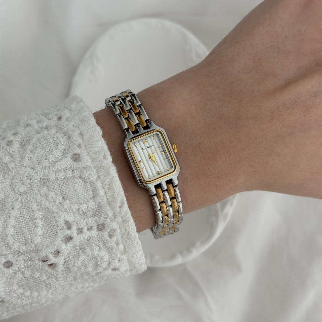 Gloriana Two Tone Watch