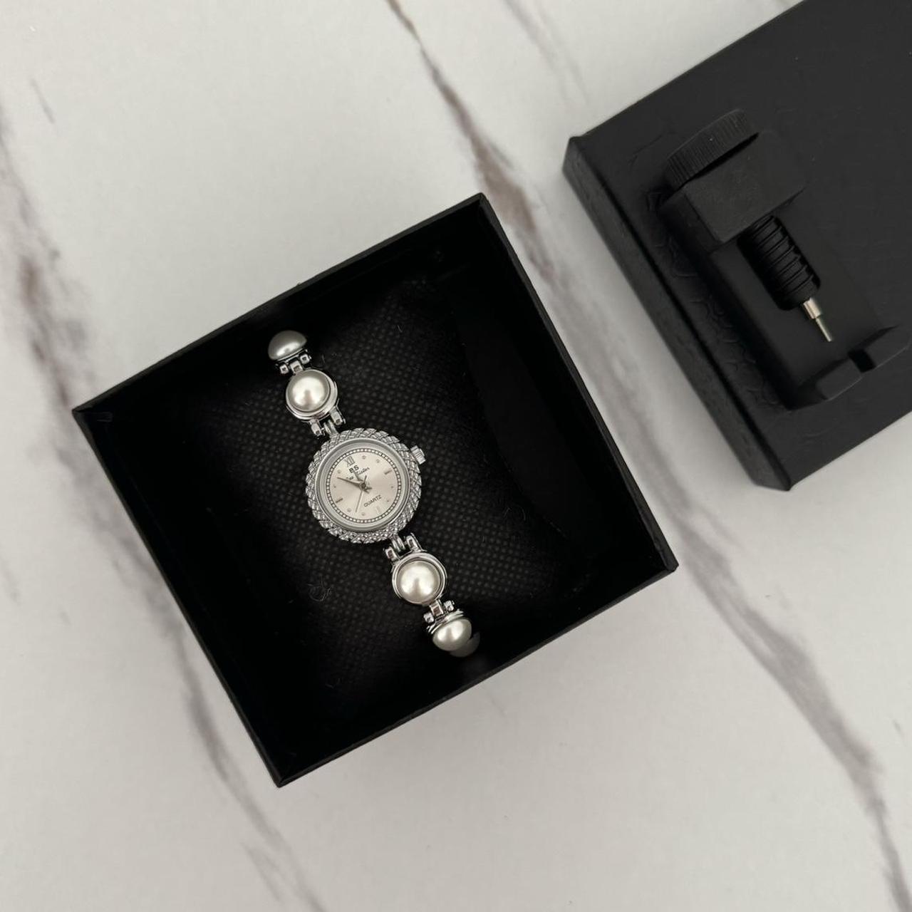 Pearl Silver/White Watch