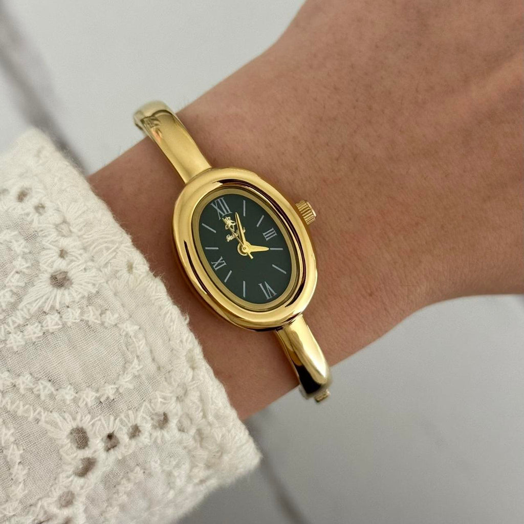 Catalina Gold/Dark Green Watch