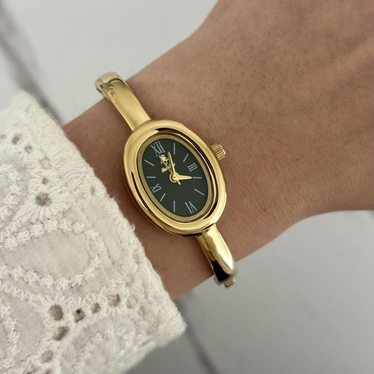 Catalina Gold/Dark Green Watch