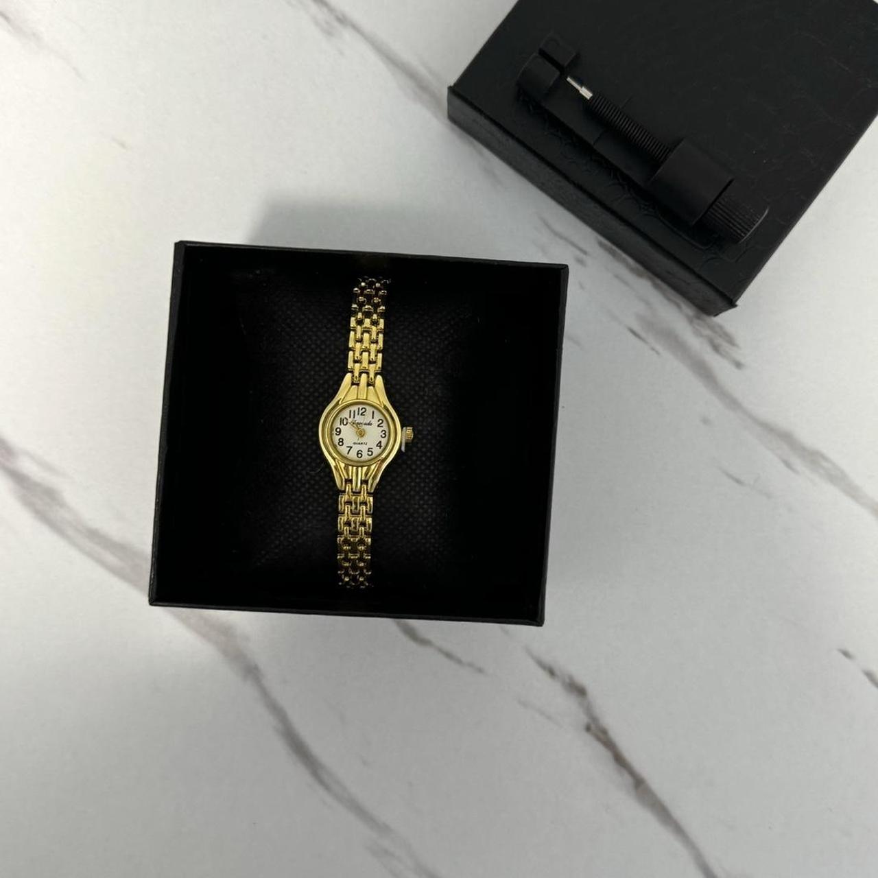 Mini Gold/White Watch