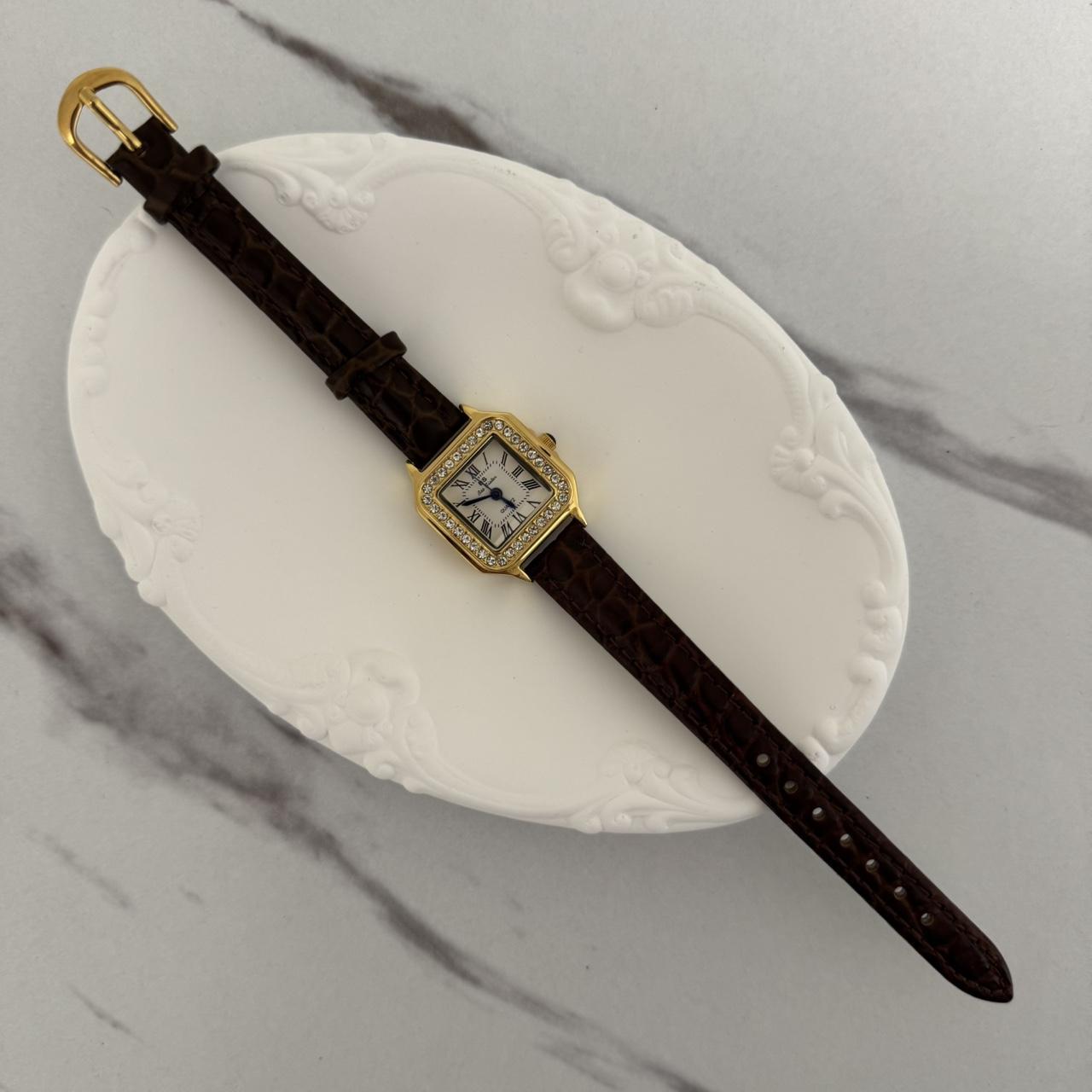 Retro Gold/Brown Watch