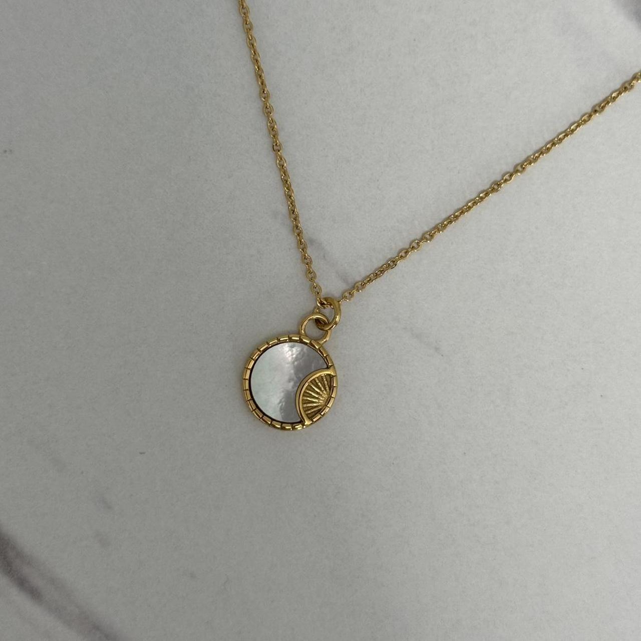 Vintage gold chain necklace