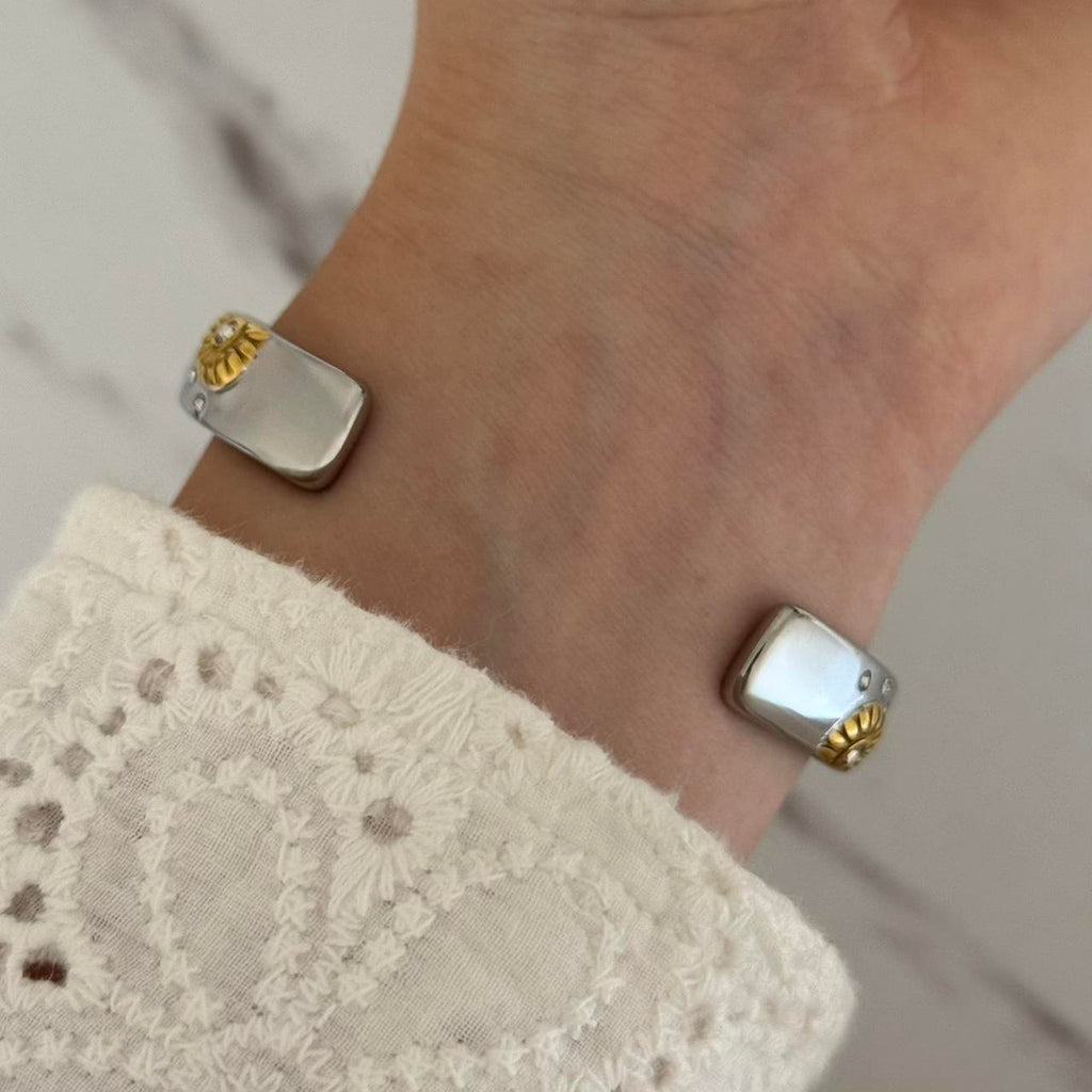 Vintage Vibe Gold/Silver Bracelet