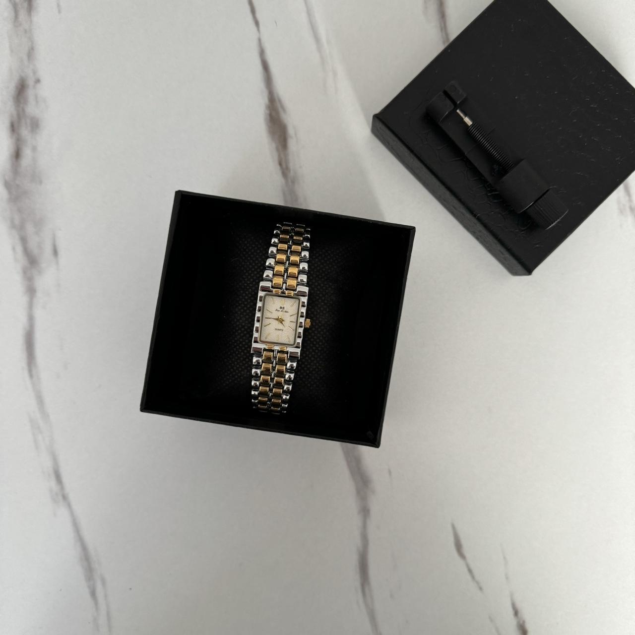 Retro Two Tone Mini Watch