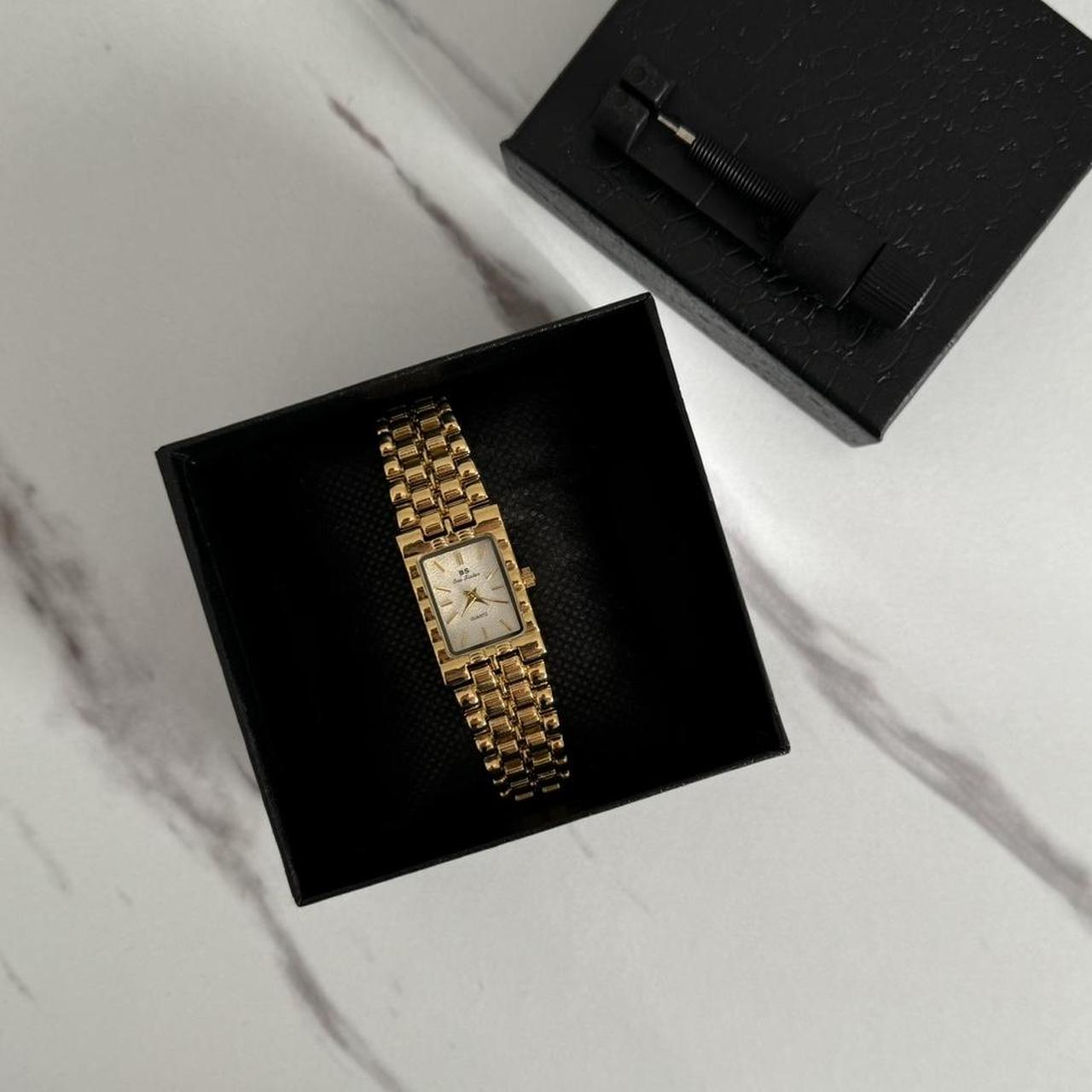 Retro Gold/White Watch