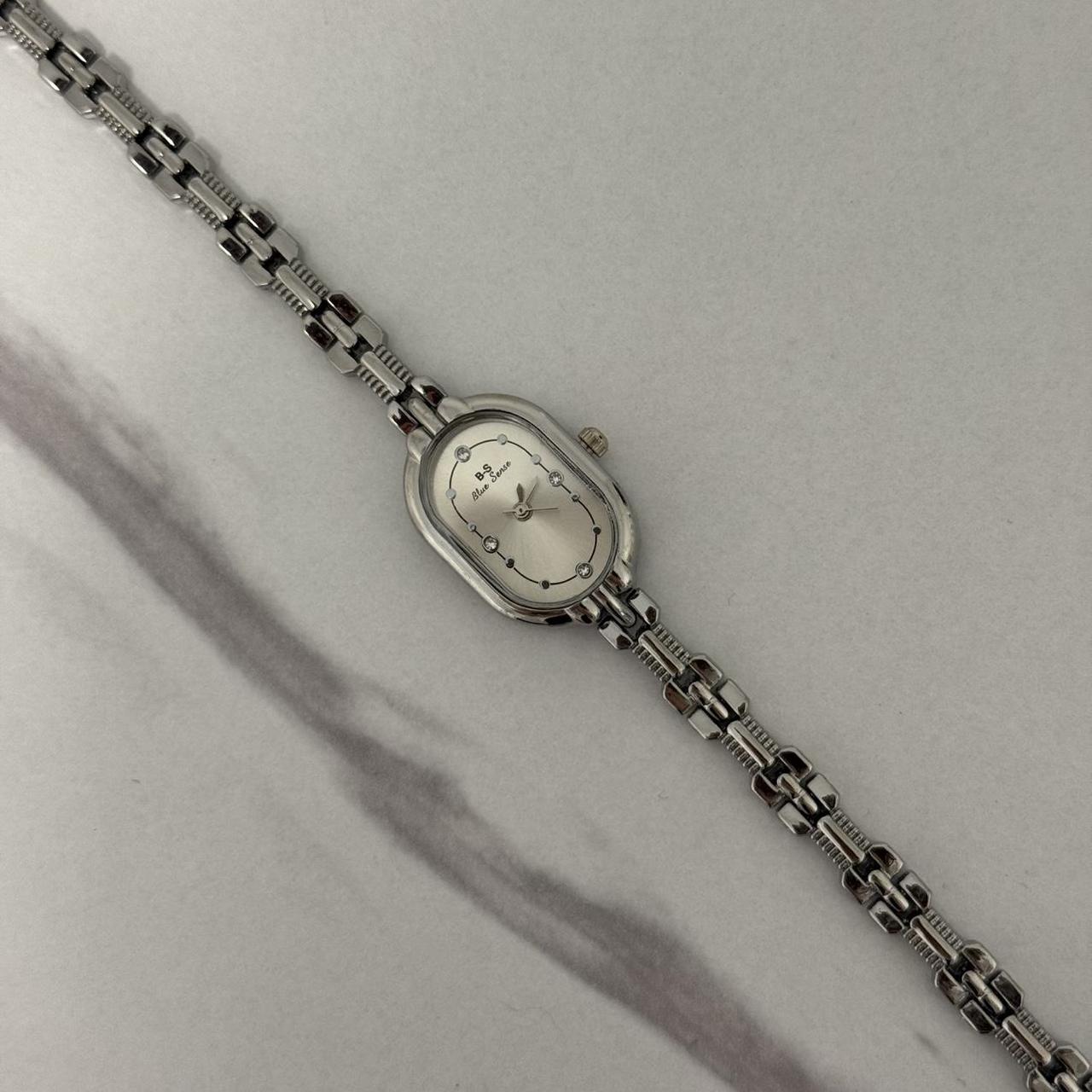 Silver Mini Watch Bracelet