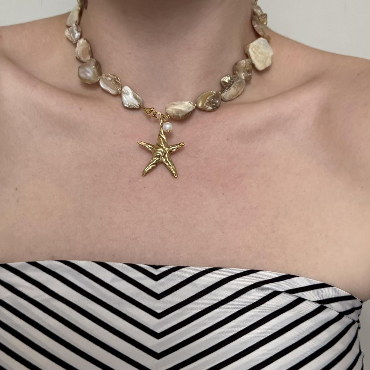 Vintage Vibe Starfish Necklace