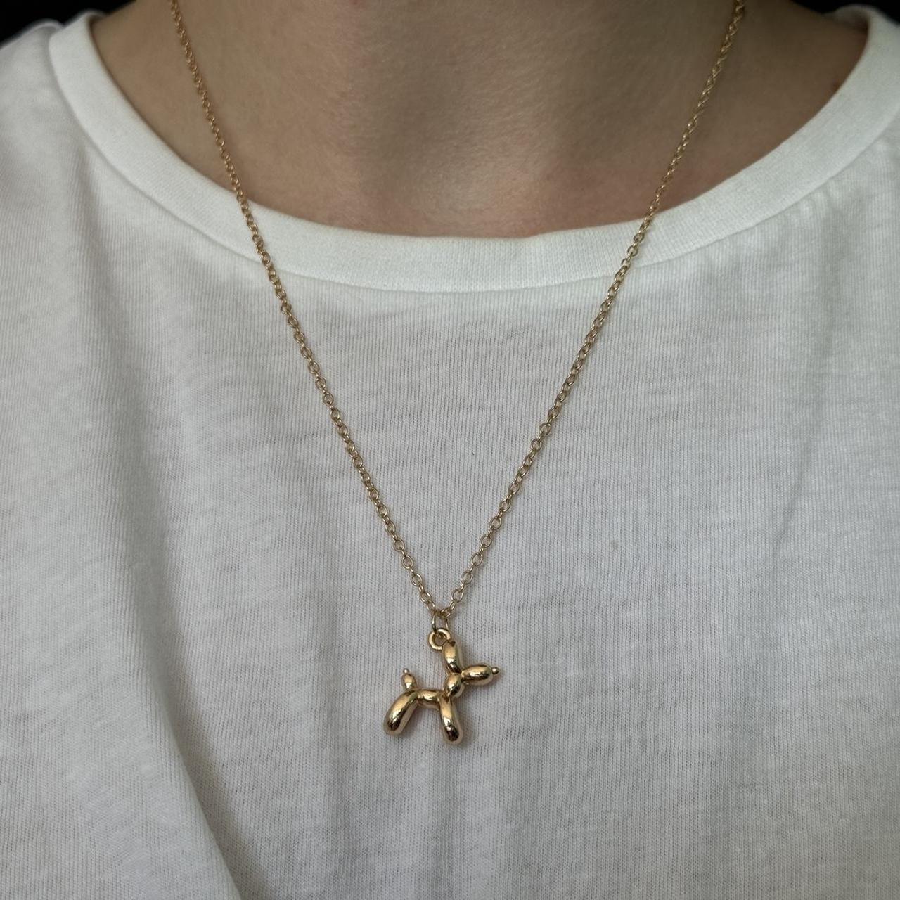Gold Chain Pedant Necklace