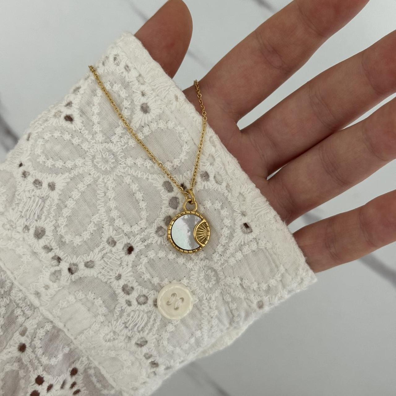 Vintage gold chain necklace