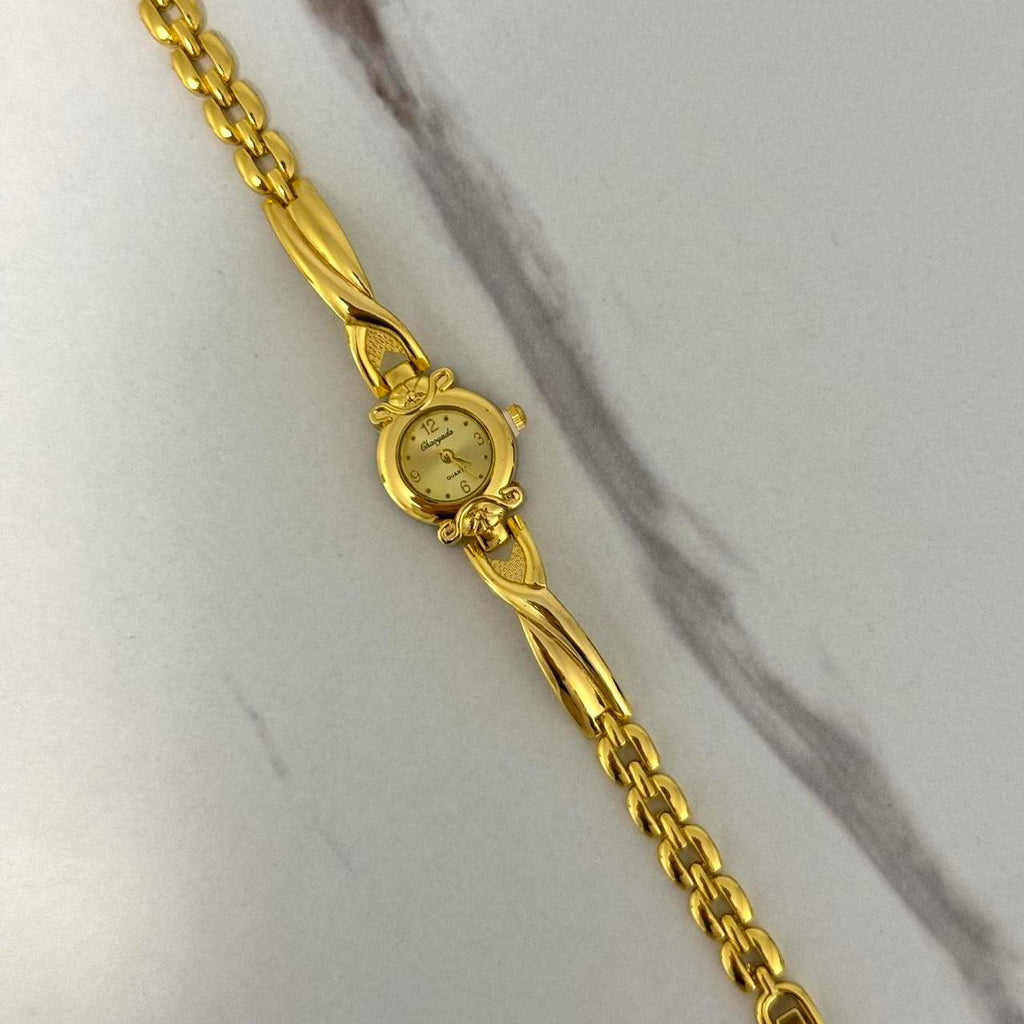 Vintage Vibe Gold Mini Watch