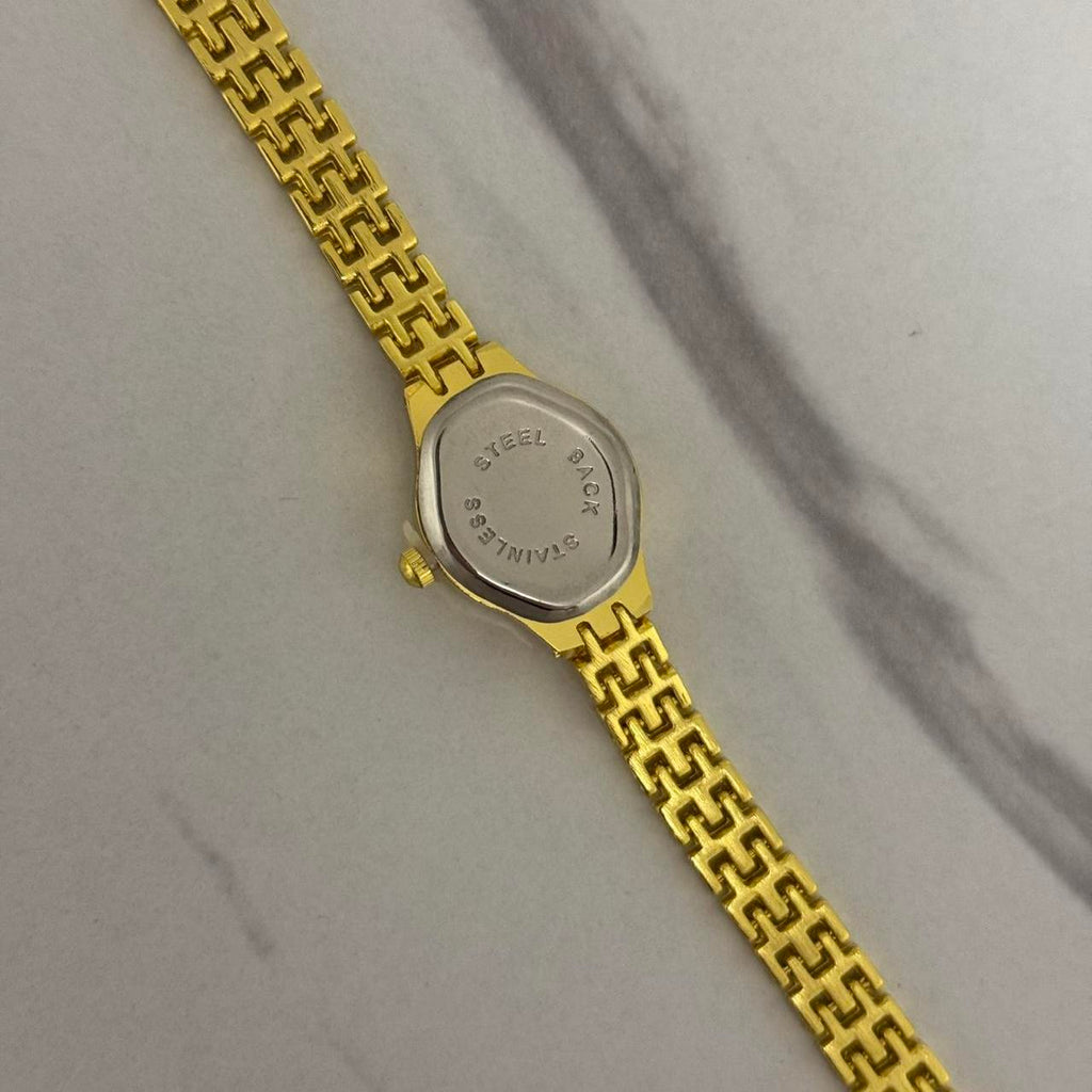 Gold/Black Mini Watch