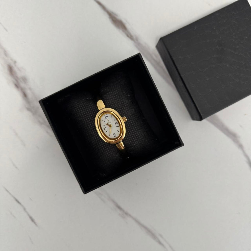 Catalina Gold/White Mini Watch