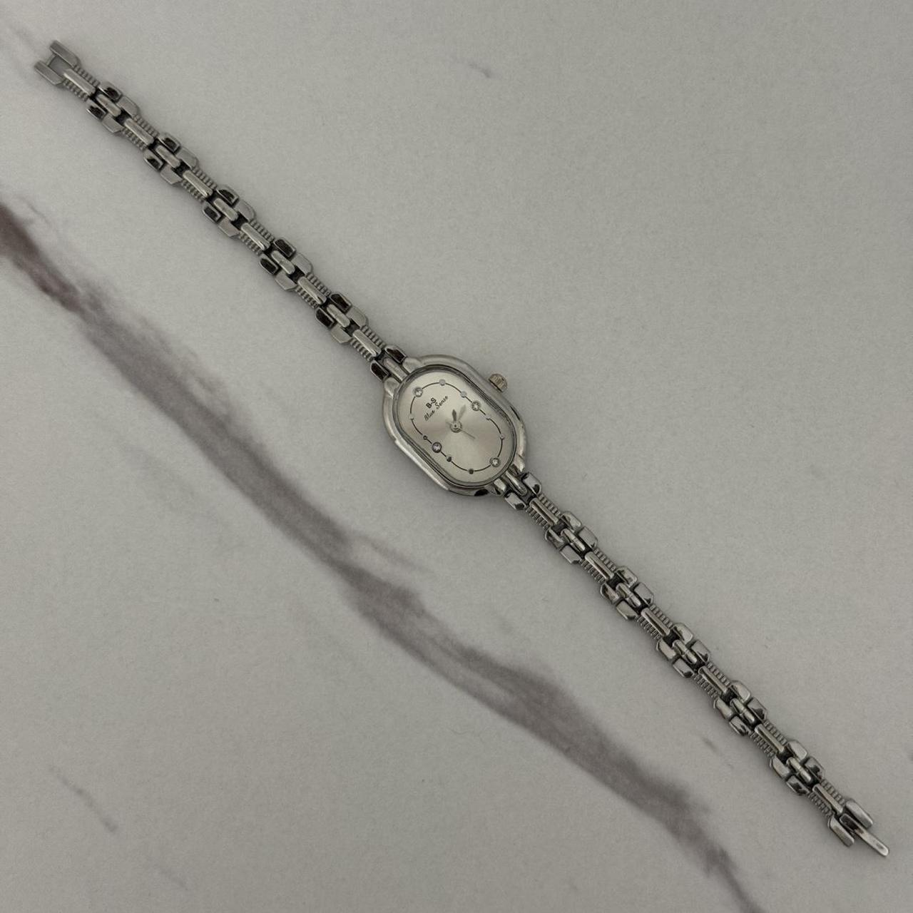 Silver Mini Watch Bracelet