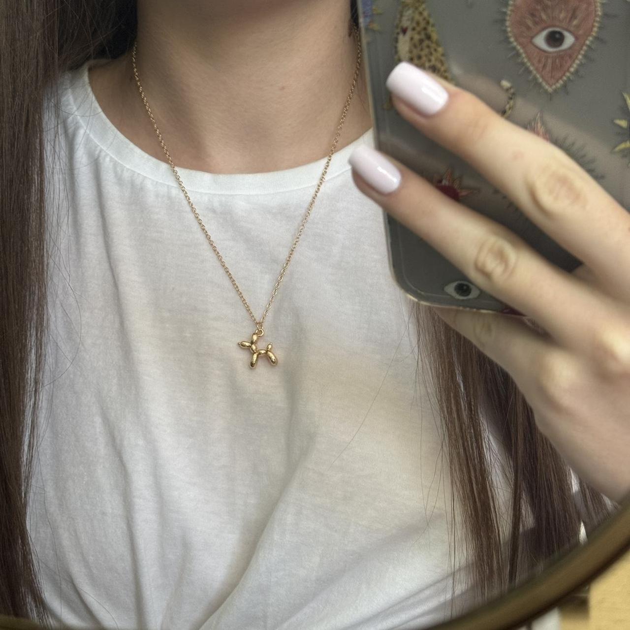 Gold Chain Pedant Necklace