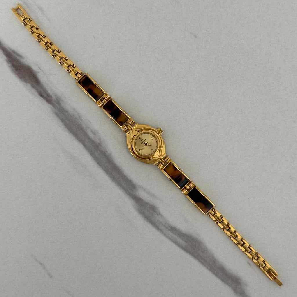 Mini Watch Brown Marble