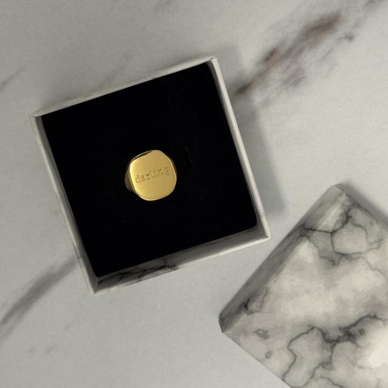 Gold Ring “Darling“