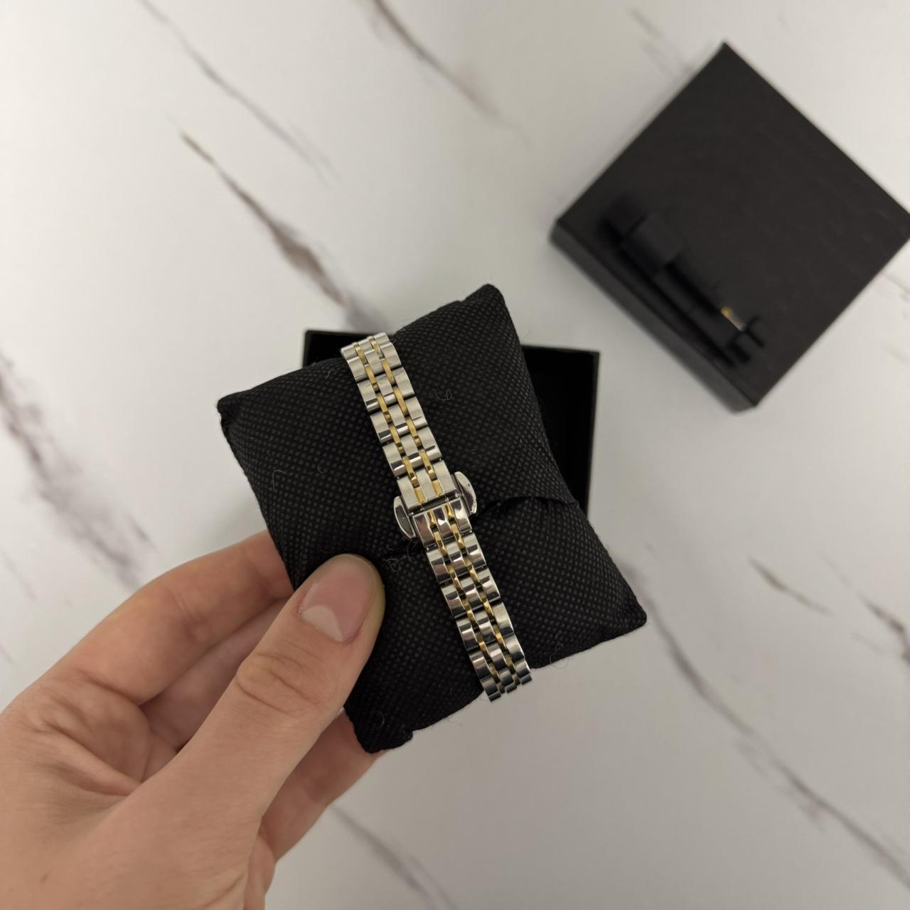 Two Tone Round Gold/Silver Watch