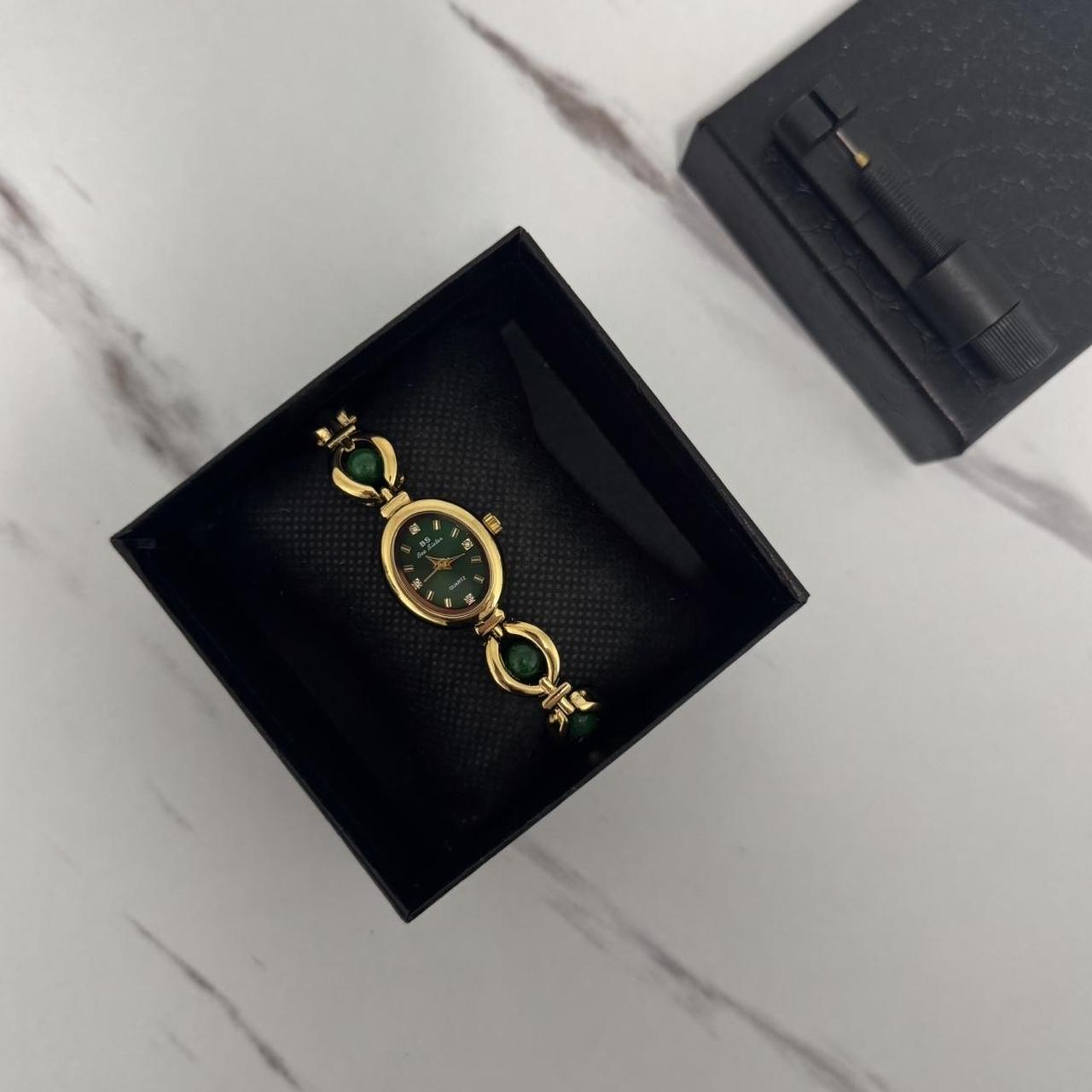 Watch Dark Green Natural Stone