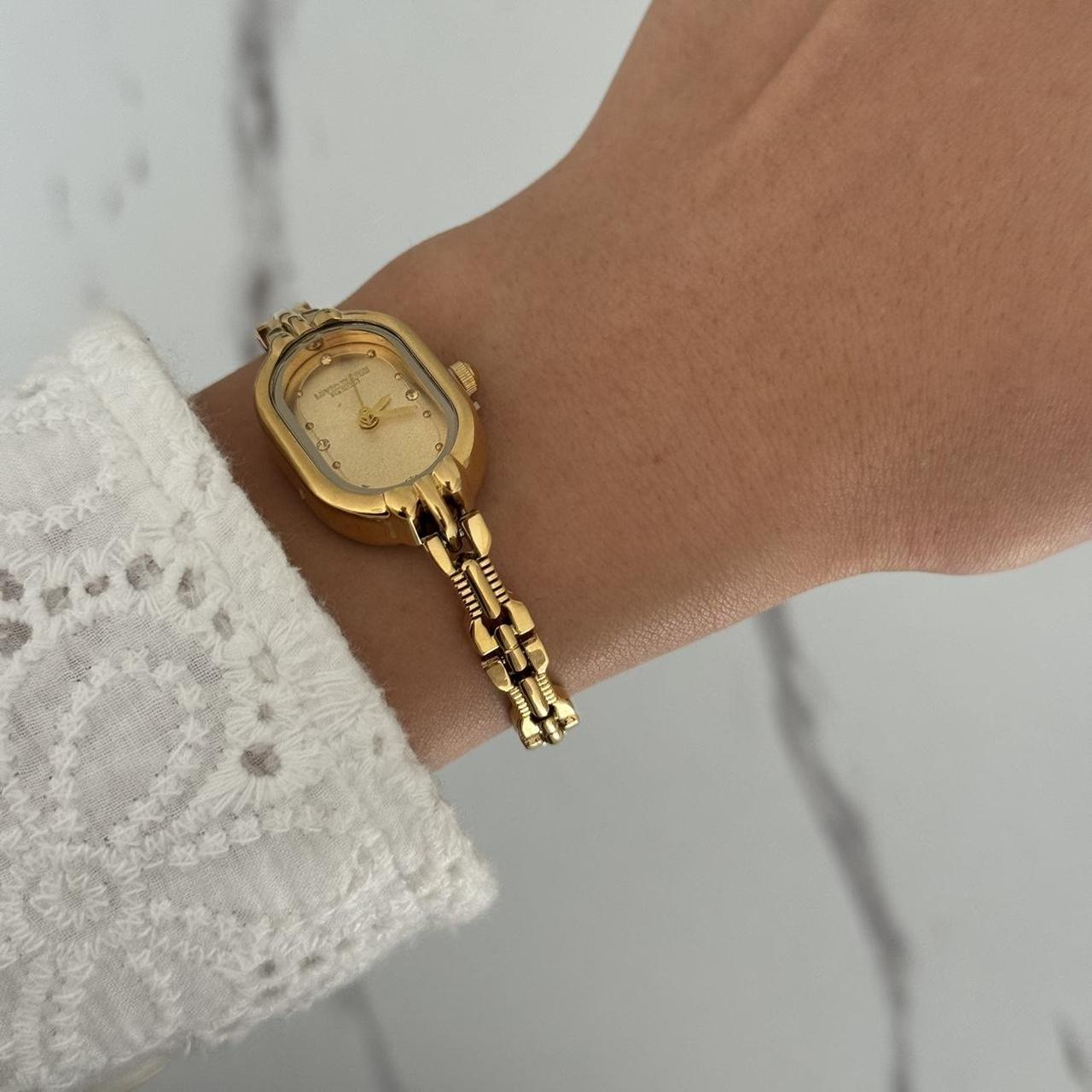 Gold mini watch PARIS