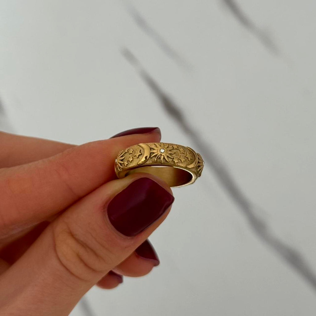 Vintage Inspired Gold Ring