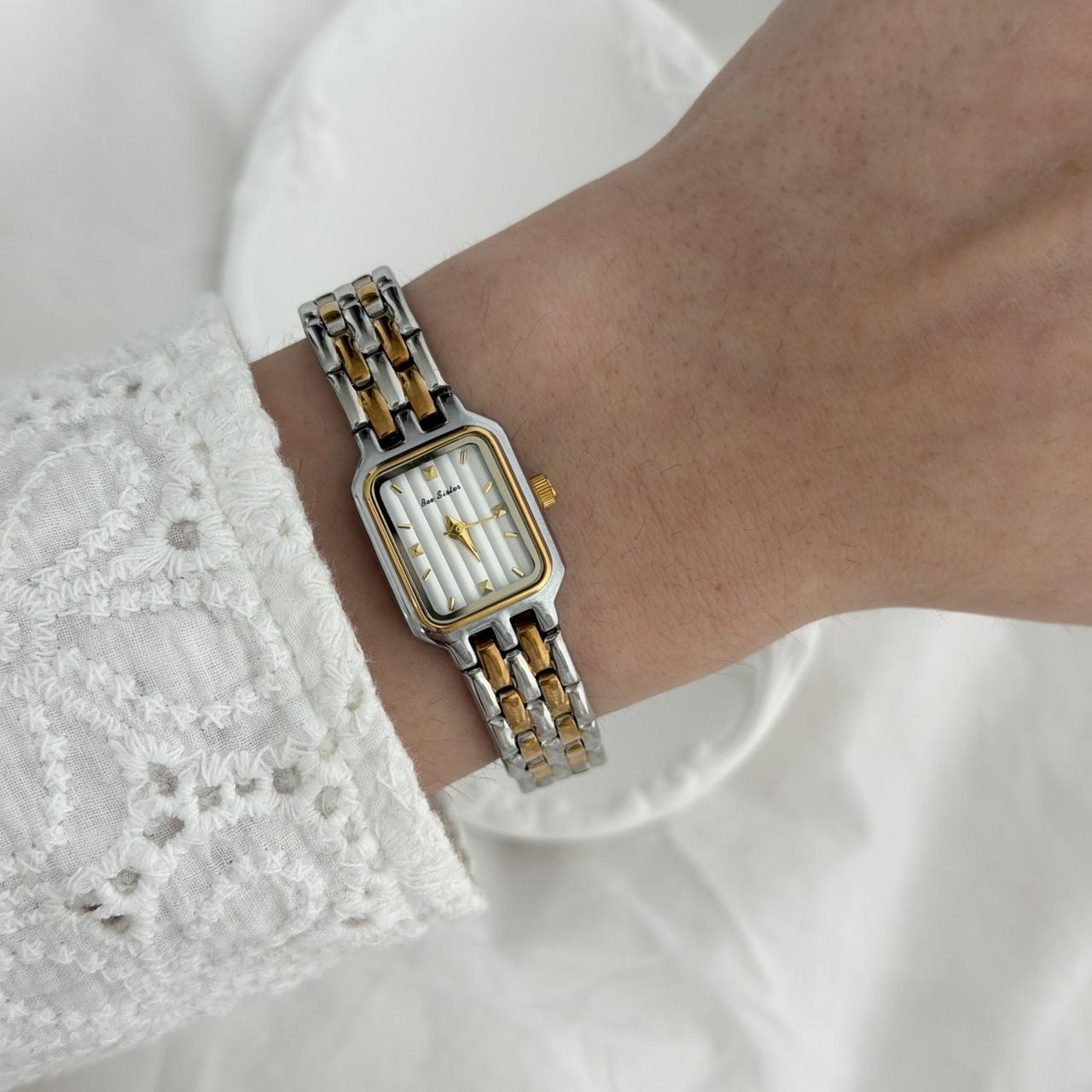 Gloriana Two Tone Watch