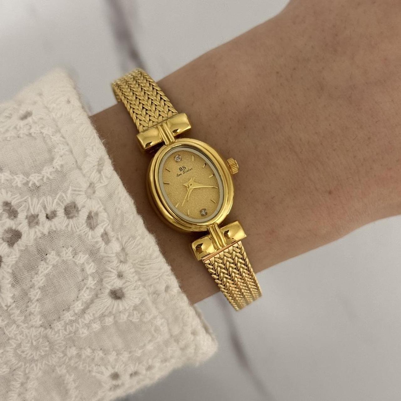 Gold Adelina Watch Vintage Vibe