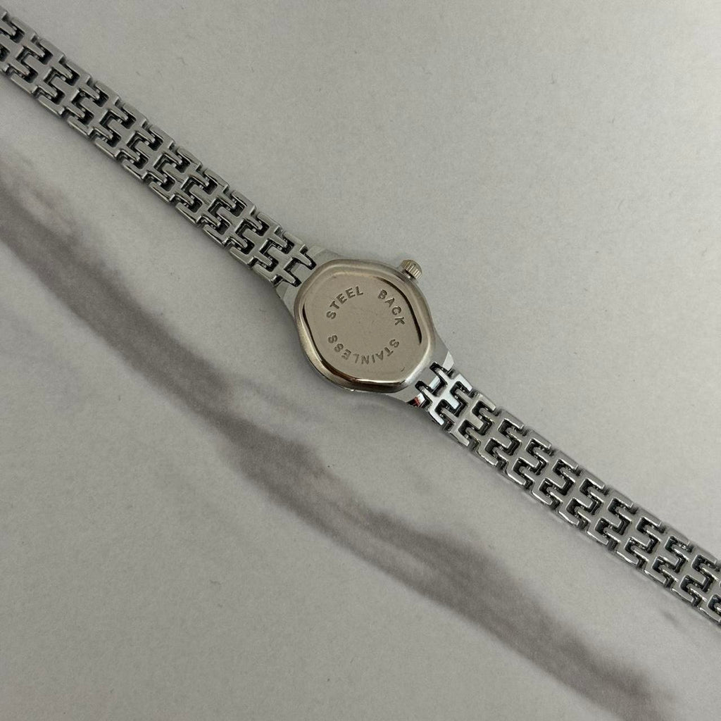 Mini Silver/White Watch