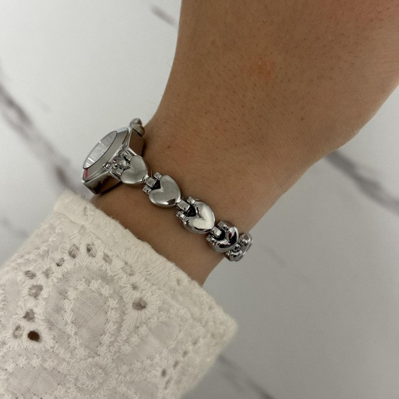 Silver/Blue Mini Watch