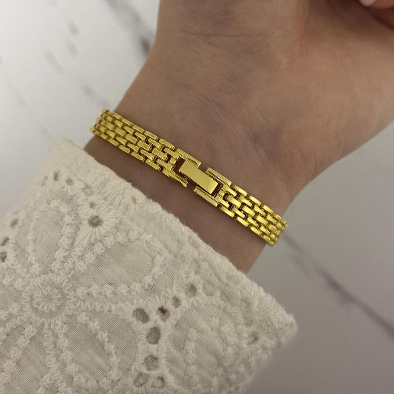 Gold/Black Mini Watch