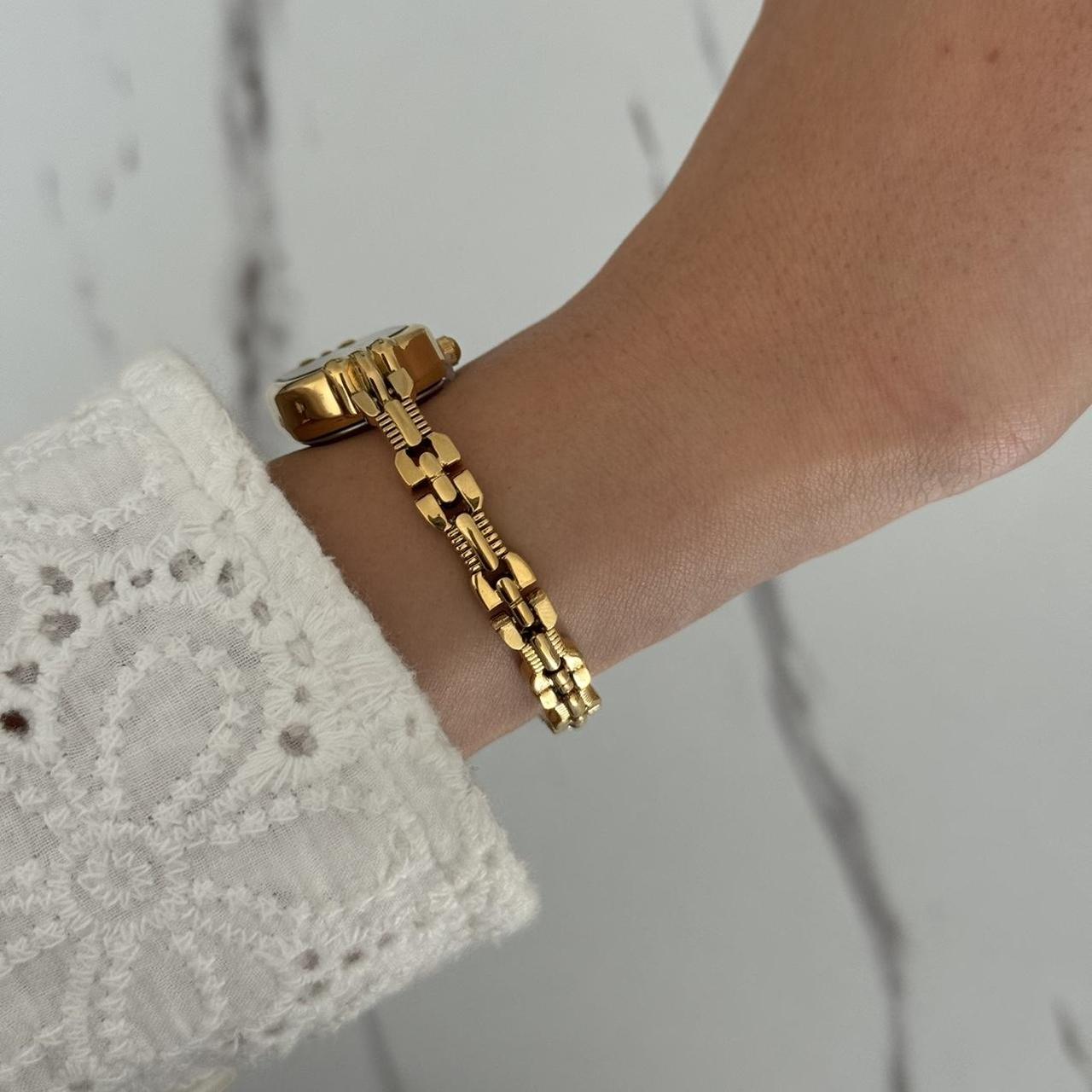 Gold mini watch PARIS