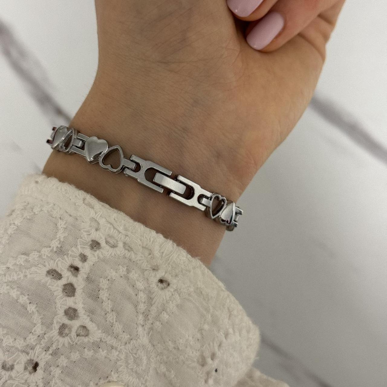 Silver/Blue Mini Watch Herat Charm