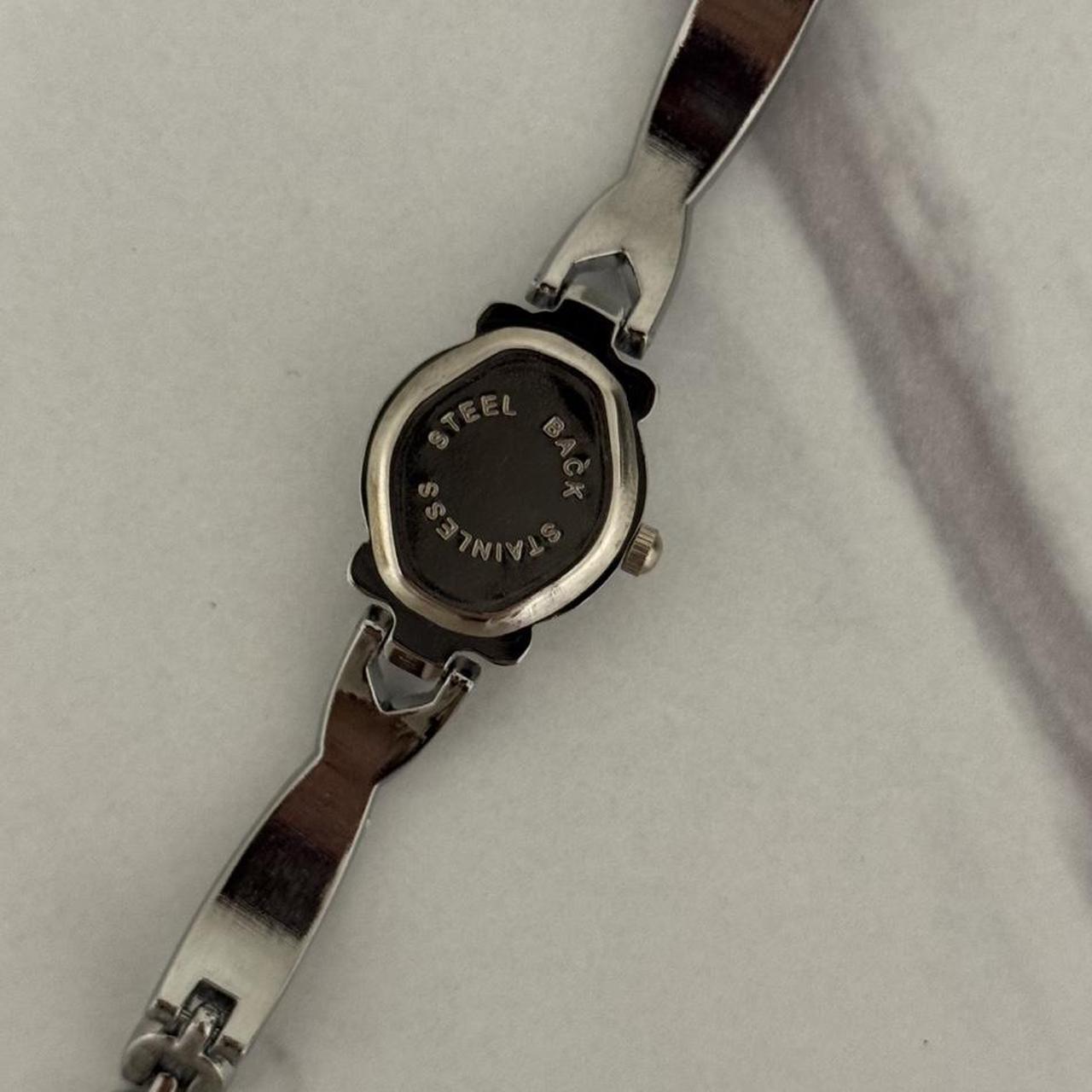 Silver/Pink Mini Watch